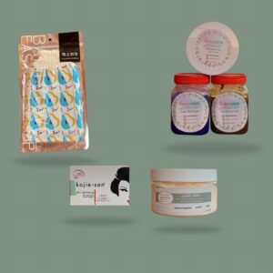 بكج تقشير وتفتيح الجسم